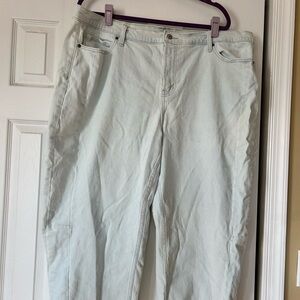 Old Navy High Waisted Barrel Light Denim High-Waist Jeans Size 20